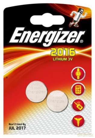 Bateria ENERGIZER CR2016 3V 2szt