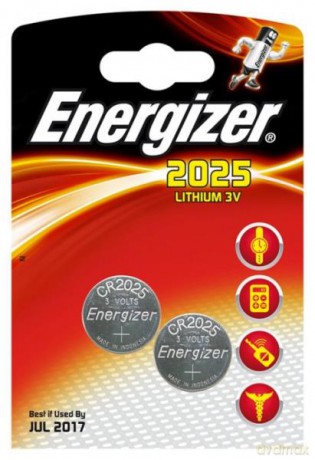 Bateria ENERGIZER CR2025 3V 2szt./