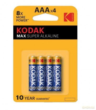 Bateria KODAK LR03 alkaiczna max AAA 4 szt/blister