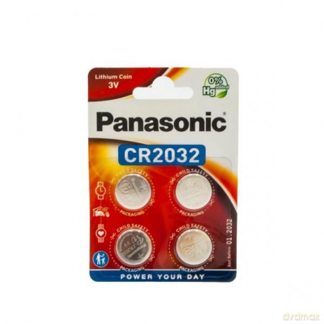 Bateria Panasonic CR 2032 4sz blister