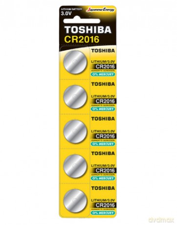 Bateria TOSHIBA CR2016 3V/sztuka
