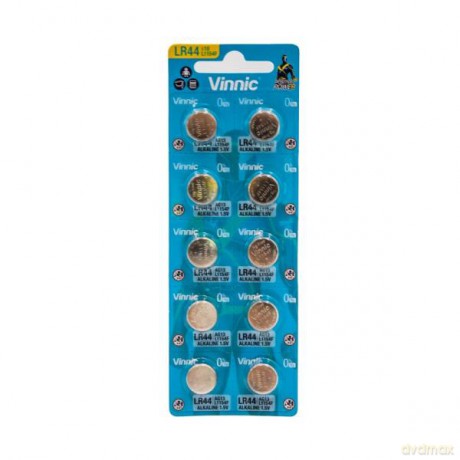 Bateria VINNIC LR44 1,5V op10szt