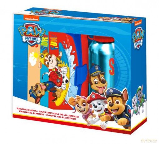 Bidon aluminiowy + śniadaniówka PAW PATROL Psi Patrol PW19819