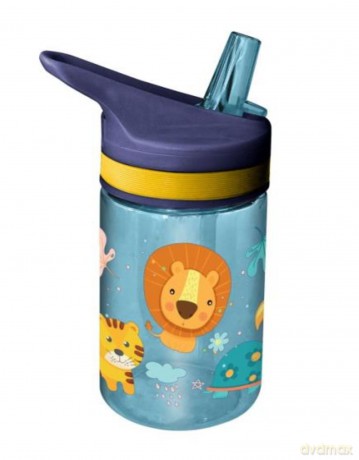 Bidon butelka na wodę 400 ml Tritan Jungle Dżungla KL11262