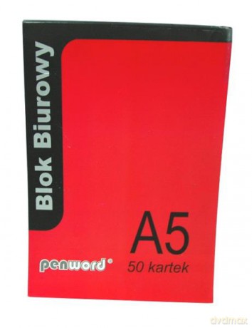 Blok biurowy A5 50k kratka