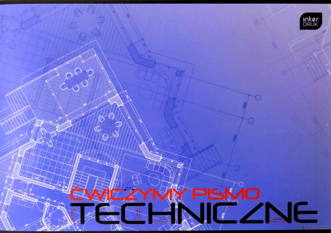 Blok Ćwiczymy pismo techniczne A4 mix