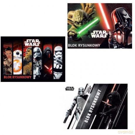 Blok rysunkowy A4 20 Star Wars