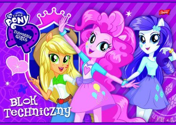 Blok techniczny A4 10k Equestria Girls