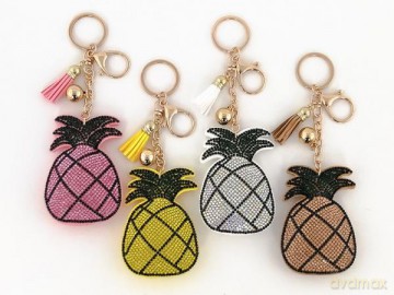 Brelok Ananas kryształki 496668