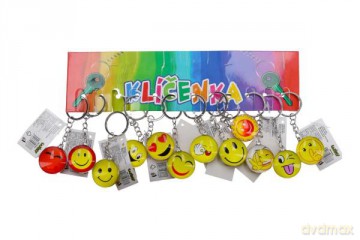 Brelok do kluczy W016522 Smile MFP 1042191 MIX