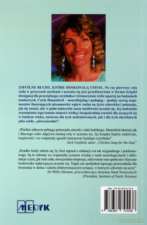 Zmyślne ruchy, które doskonalą umysł. Podstawy kinezjologii edukacyjnej -  Carla Hannaford [KSIĄŻKA]