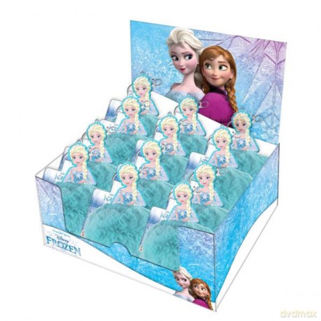 Brelok plastikowy z pomponem Frozen. Kraina Lodu WD19405