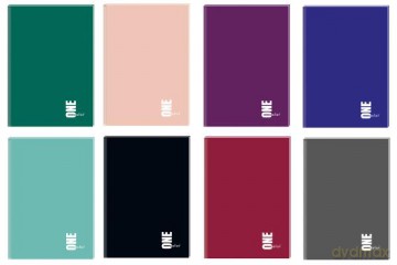 Brulion A5 96k kratka ONE COLOR