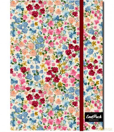 Brulion A5 z gumką Forget me not 04293 CoolPack