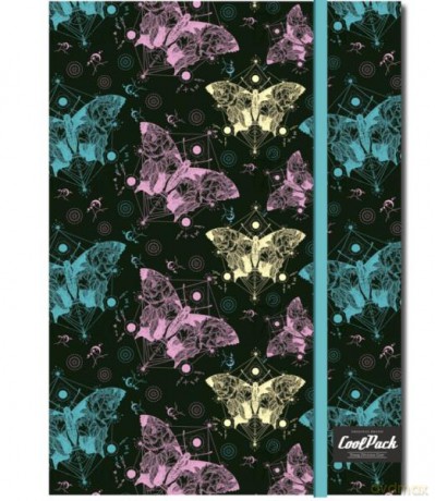 Brulion A5 z gumką Zodiac 04378 CoolPack