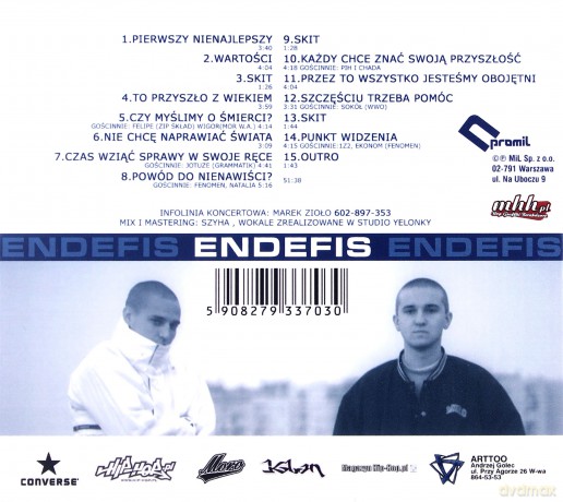 Endefis: O Tym Co Widzisz Na Oczy (digipack) [CD]