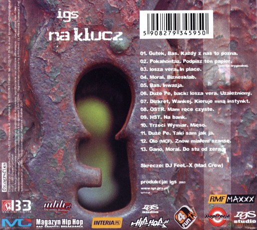 IGS  (IGOR): Na Klucz (digipack) [CD]