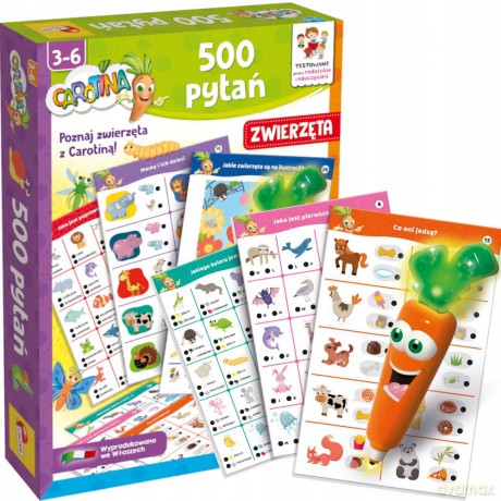 Carotina 500 pytań Zwierzęta 10155 [GRA]