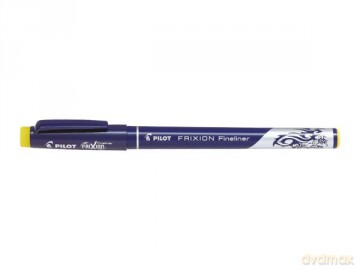 Cienkopis Frixion Fineliner żółty