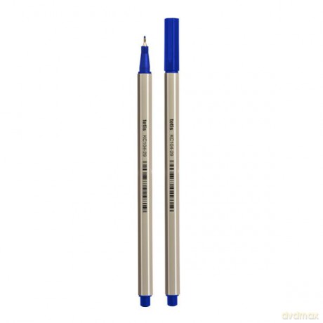 Cienkopis heksagon 0.7mm nieb. 4 szt