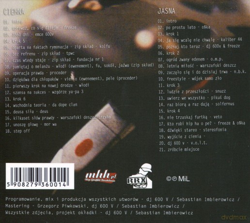 DJ 600 V: Produkcja Hip Hop (digipack) [2CD]
