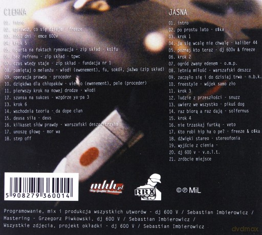 DJ 600 V: Produkcja Hip Hop (digipack) [2CD]