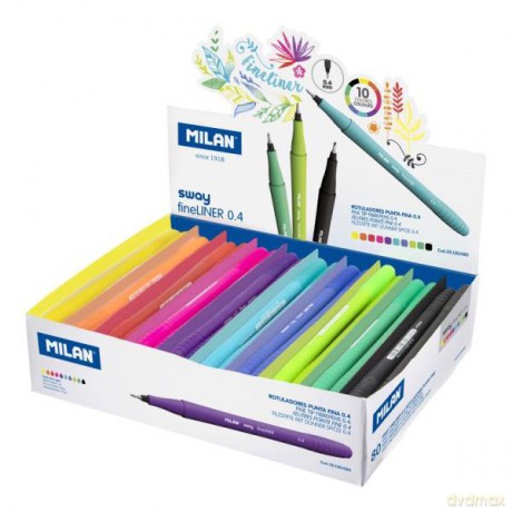 Cienkopis Sway Fineliner mix kolorów0