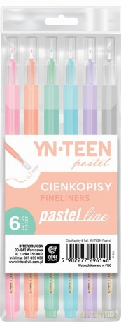 Cienkopisy pastel line