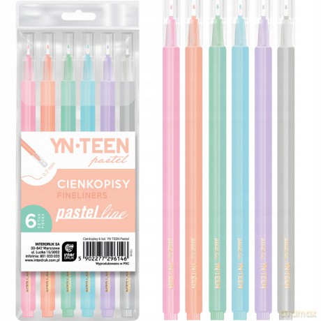 Cienkopisy pastel line