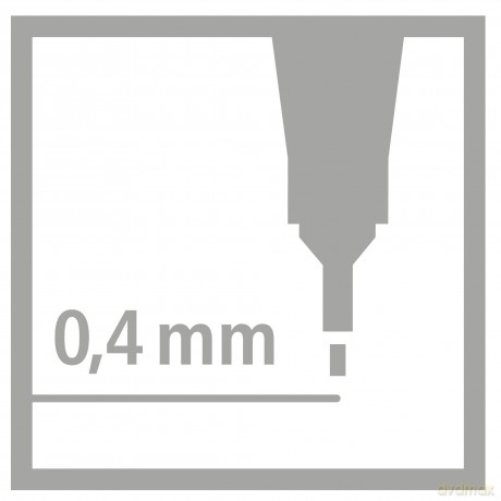 Cienkopisy STABILO point 88 etui z zawieszką 25 szt. 8825-1