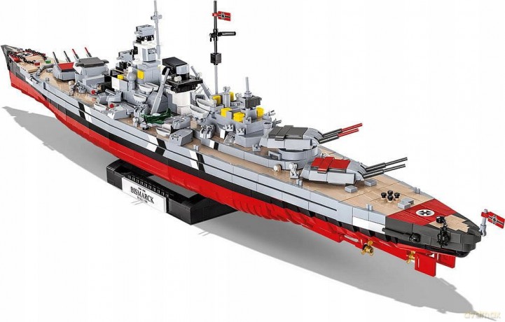 COBI 4841 Historical Collection WWII Battelship Bismarck 2789 klocków [KLOCKI]