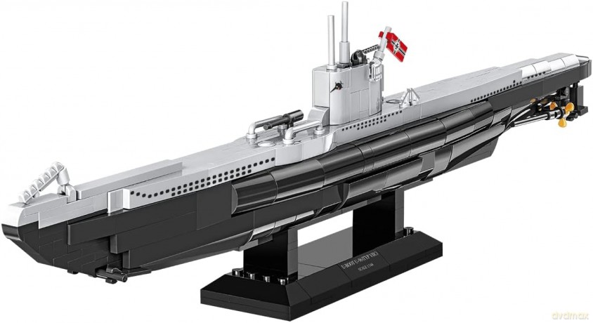 COBI 4847 Historical Collection WWII Niemiecki okręt podwodny U-Boot U-96 Typ VIIC 444 klocki [KLOCKI]