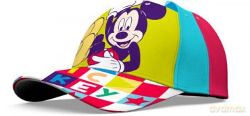 Czapka z daszkiem 52/54 cm Mickey Mouse mix WD21033