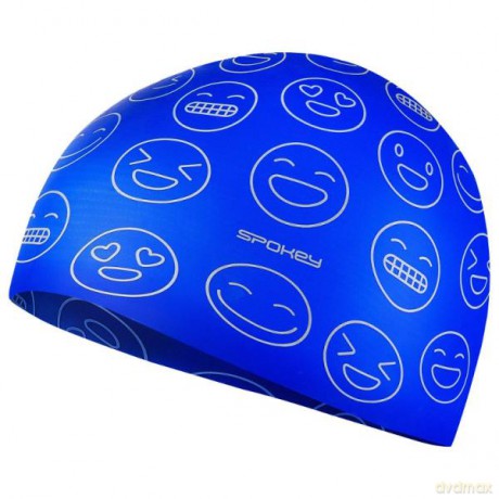 Czepek silikonowy EMOJI fioletowy 927909