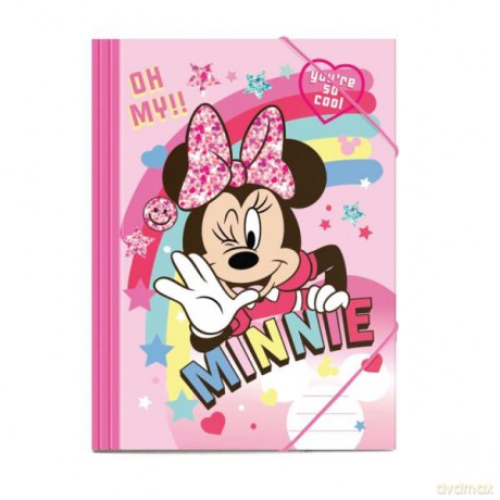 Diakakis Teczka A4 na gumki Minnie