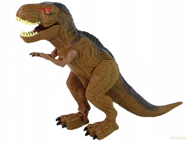 Dinozaur Tyranozaur Rex Zdalnie Sterowany R/C z Parą Dźwięk 13112 [FIGURKA]