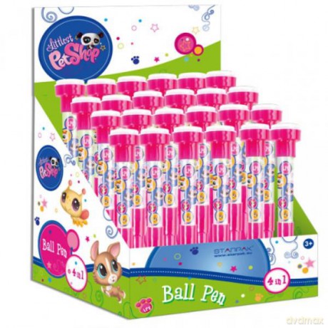 Długopis 4w1 Littlest Pet Shop