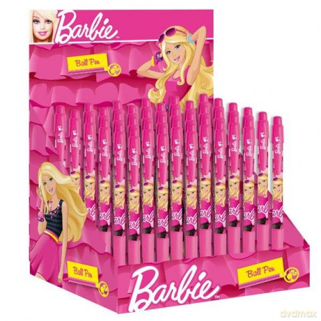 Długopis aut Barbie.
