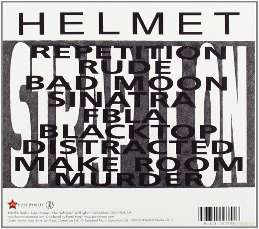 Helmet: Strap It On (digipack) [CD]