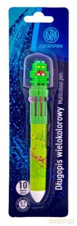 Długopis automatyczny wielokolorowy 10w1 - 1 szt./blister Pastel Line mix