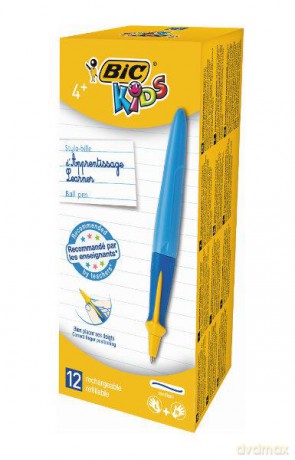 Długopis BIC Kids Beginners Twist Boy niebieski Pudełko 12szt
