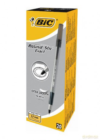 Długopis BiC Round Stick Exact czarny. BIC