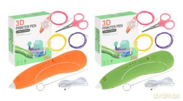 Długopis drukarka 3D Pen zestaw wkłady PLC, szablon 2wz 7051900 mix