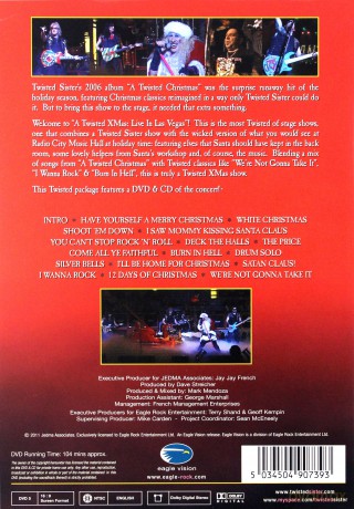 Twisted Sister: A Twisted Xmas Live In Las Vegas [DVD]+[CD]