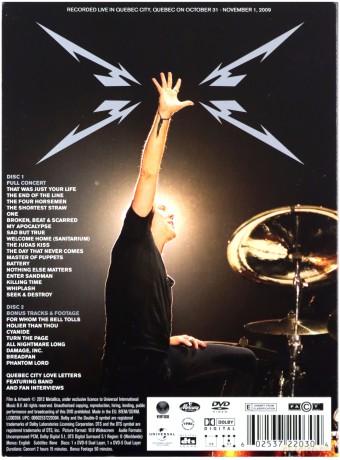 Metallica: Quebec Magnetic (digipack) [2DVD]