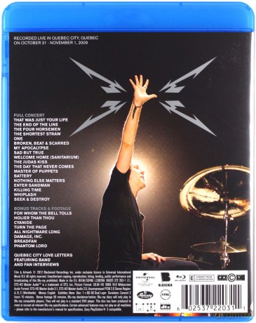Metallica: Quebec Magnetic [Blu-Ray]