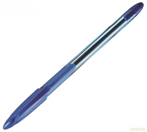 Długopis KEYROAD 1.0mm z miękkim uchwytem niebieski0