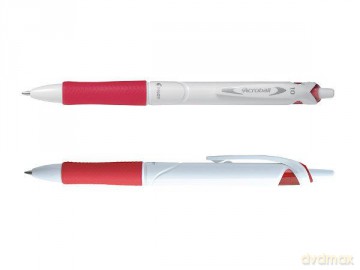 Długopis Pilot Acroball M white czerwony