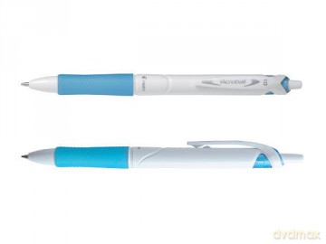 Długopis Pilot Acroball M white j.niebieski