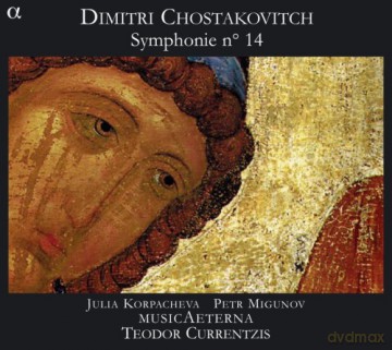 Dmitri Shostakovich: MusicAeterna, Teodor Currentzis, Julia Korpacheva, Petr Migunov: Symphony No. 14 [CD]
